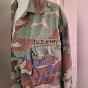 Army Jacket. Camouflage.